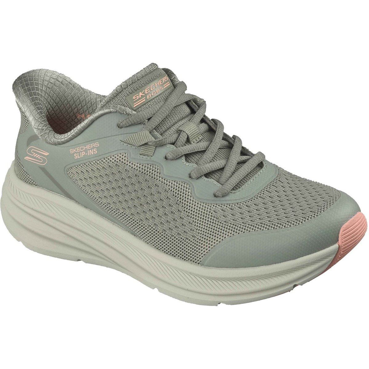 Skechers BOBS Skillz Textil Damen Olive Standard Turnschuhe
