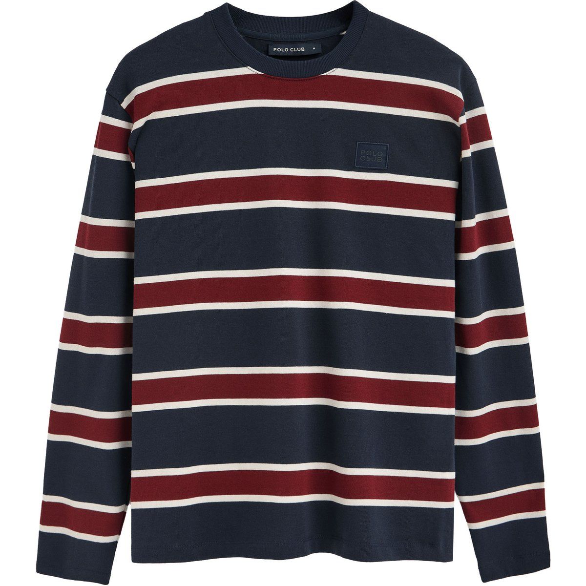 Gestreiftes Langarm T-Shirt
