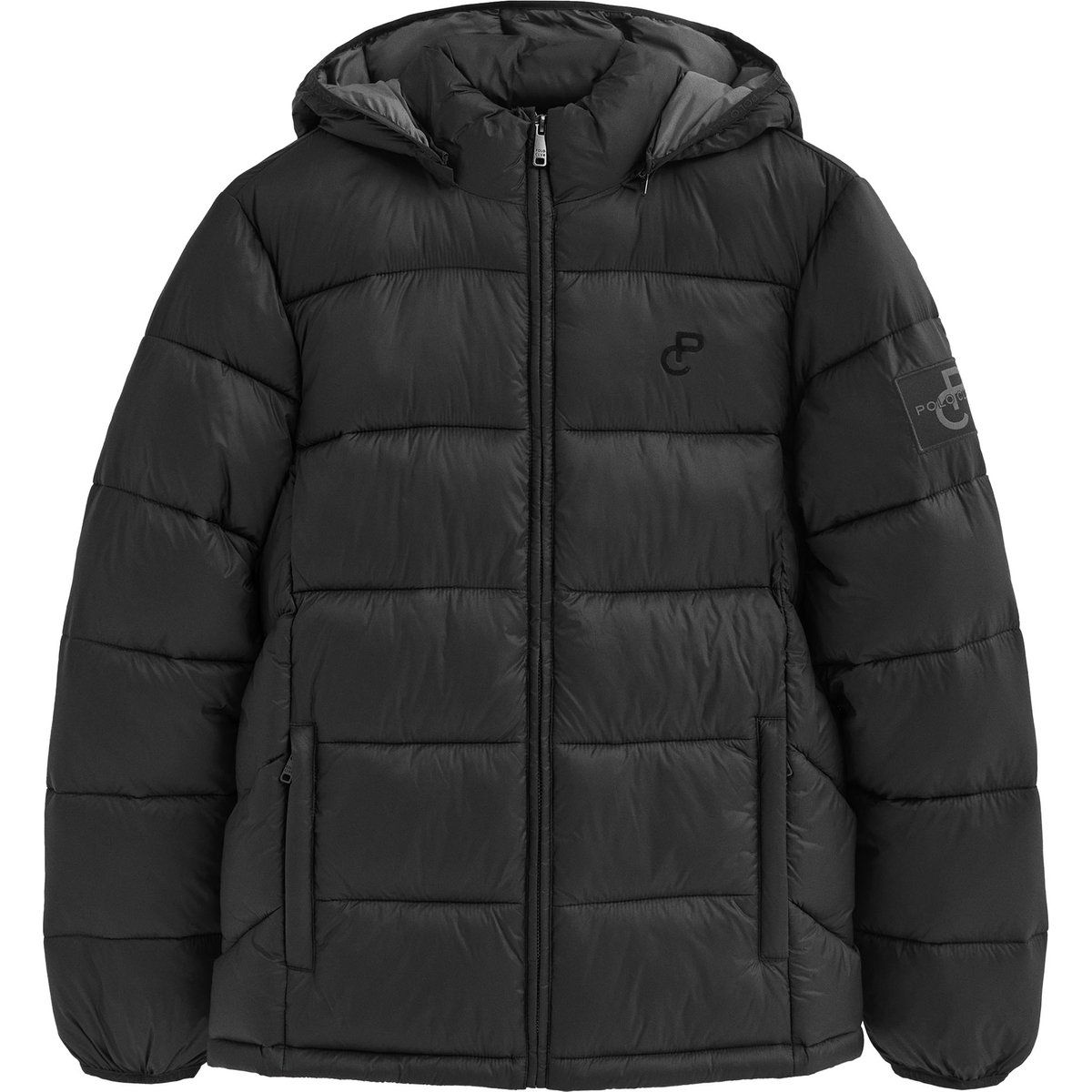 Leichte Herren Steppjacke mit Kapuze