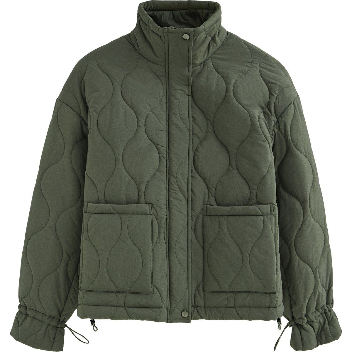 Gesteppte Bomberjacke mit Taschen