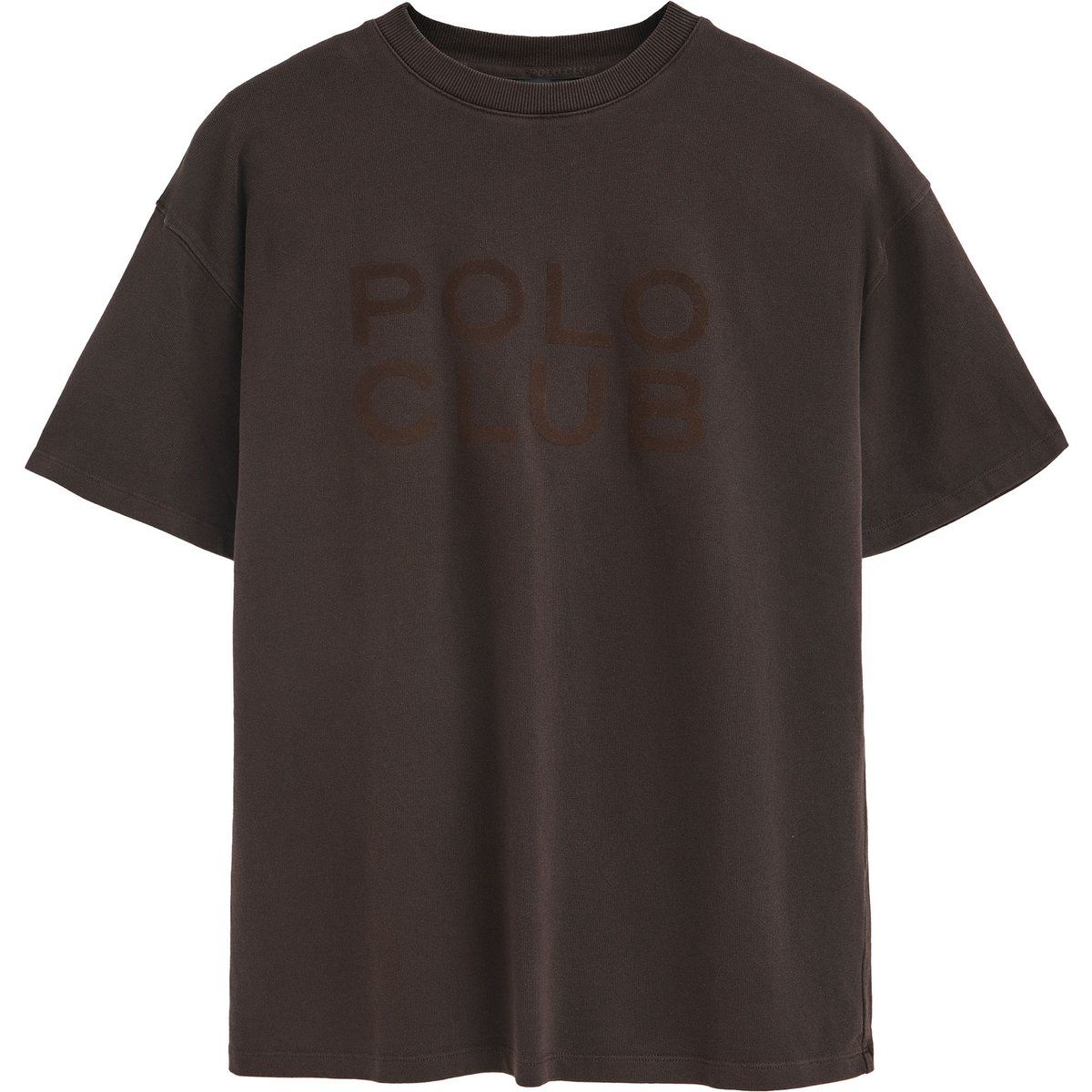 Locker geschnittenes Baumwoll-Logo T-Shirt