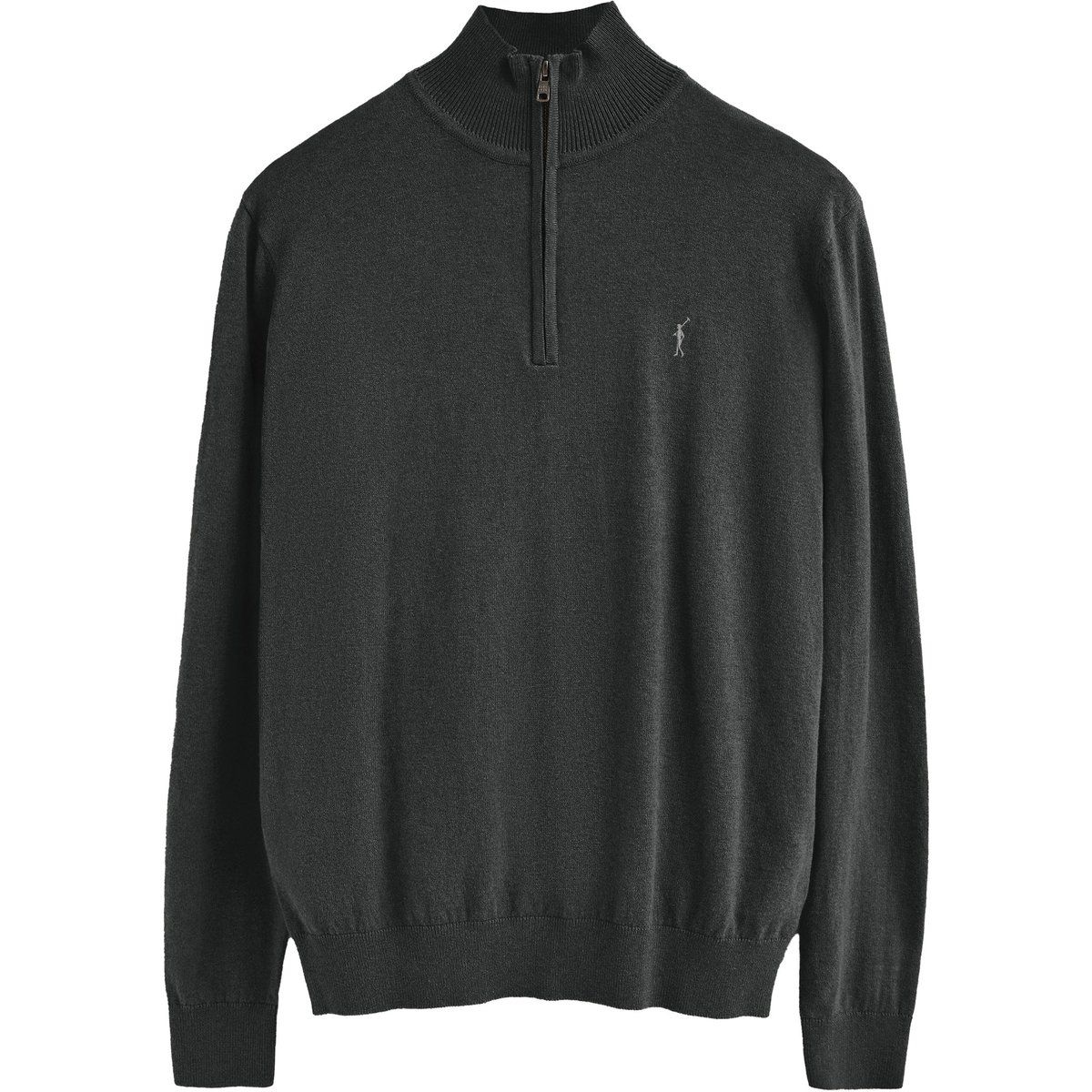 Herren Pullover mit halbem Reißverschluss