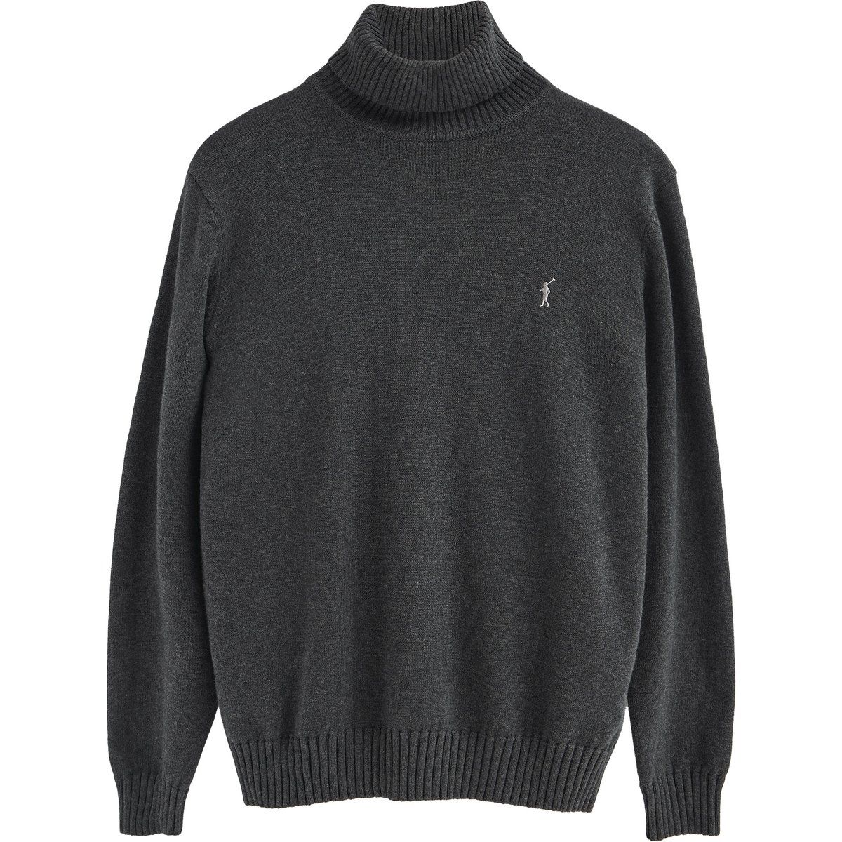 Klassischer Rollkragen Strickpullover