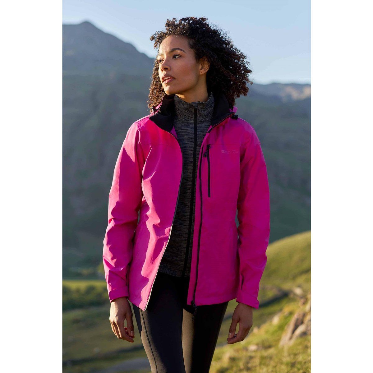 Mountain Warehouse - "Rainforest II Extreme" Jacke, wasserfest für Damen (Leuchtend Rosa)