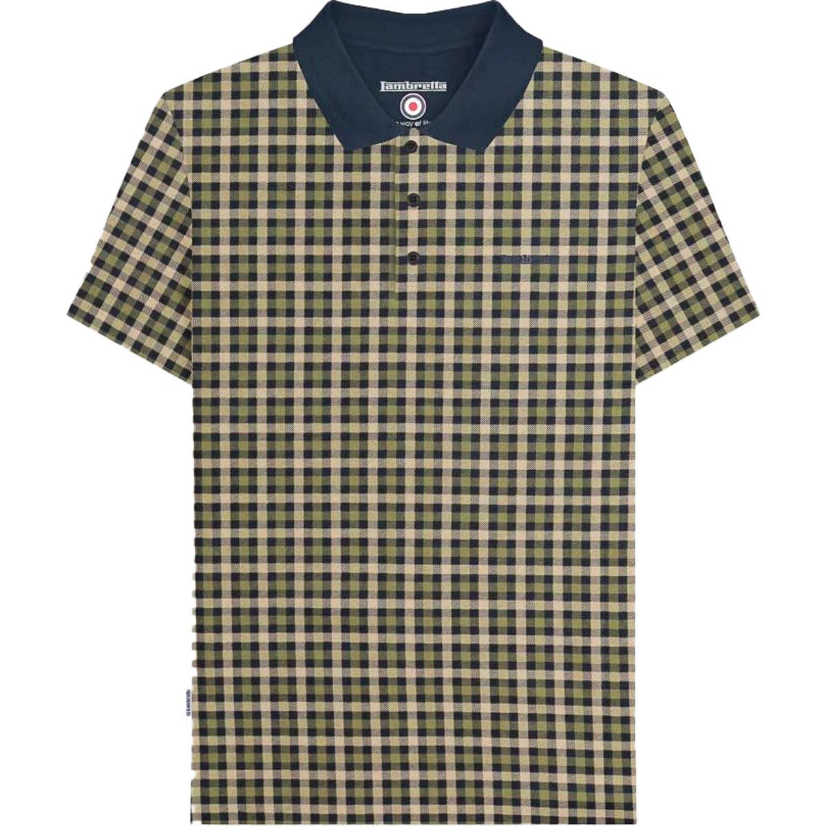 Lambretta - "AW25" Poloshirt für Herren (Marine)
