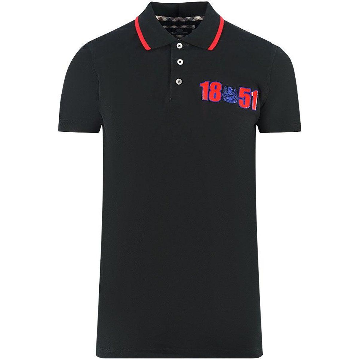 Klassisches Logo-Poloshirt mit Details