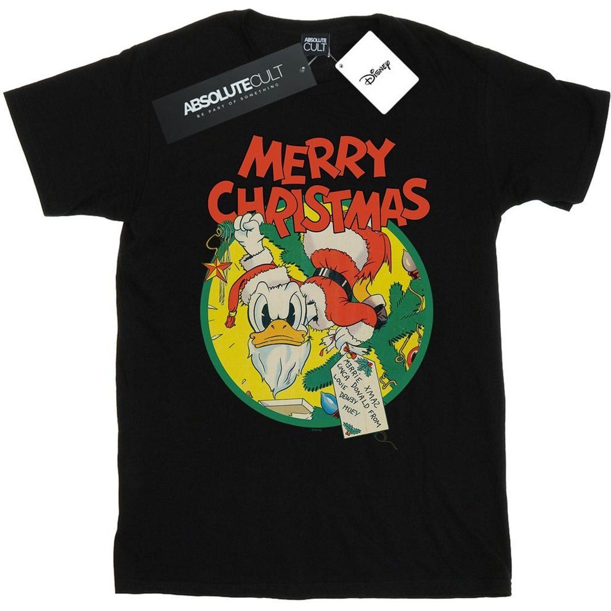 Cartoon Charakter Grafik Weihnachts T-Shirt