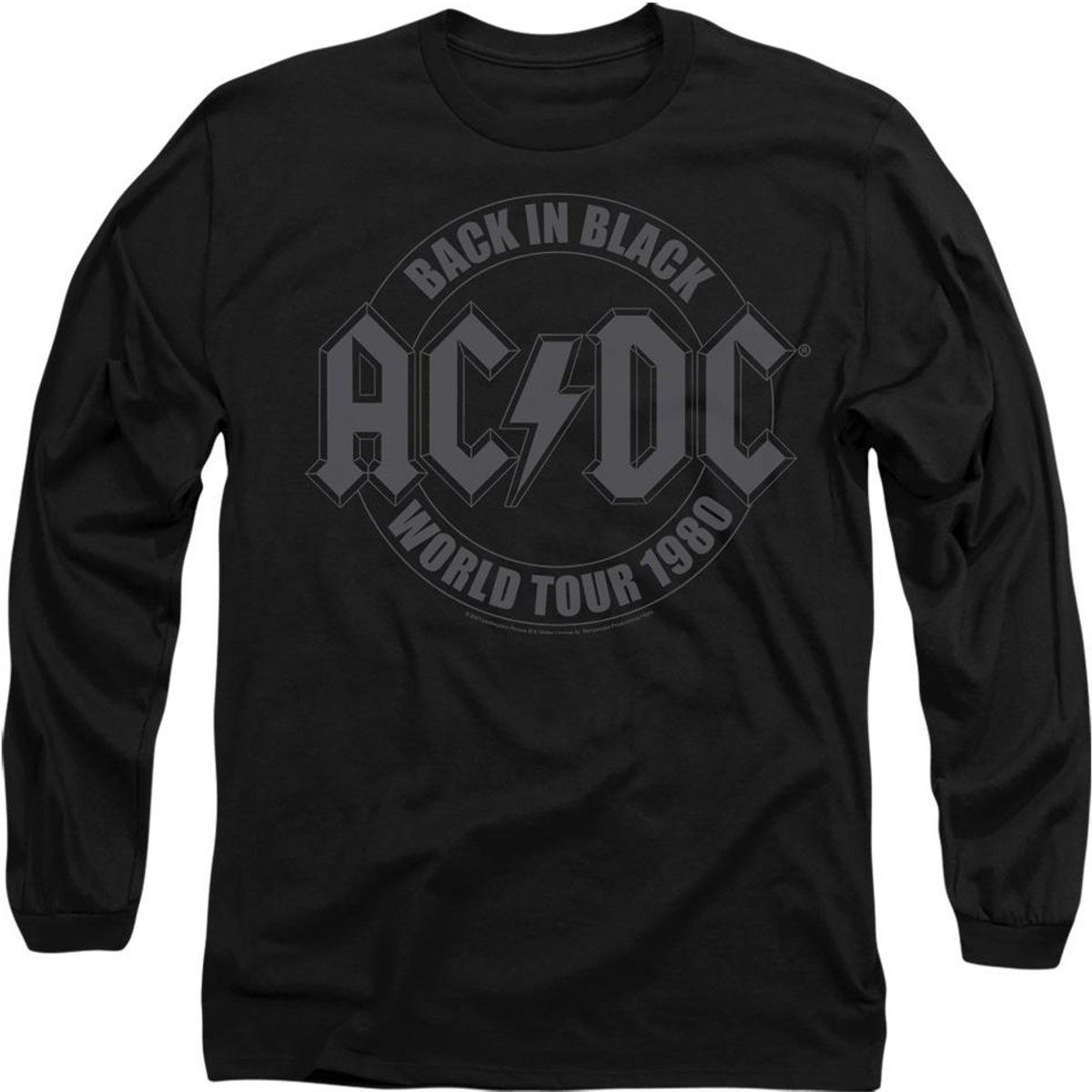 AC/DC Back In Black Langarmshirt