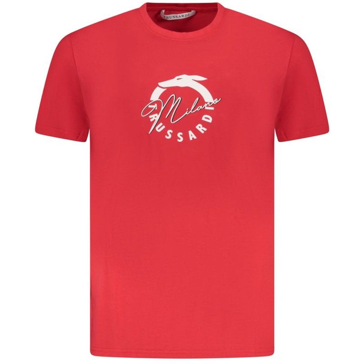 Lässiges T-Shirt mit Logo-Grafik