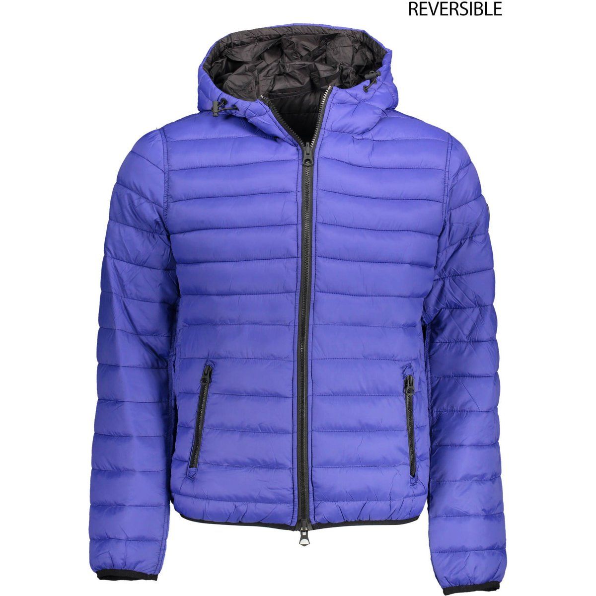 Wendbare Kapuzen-Pufferjacke
