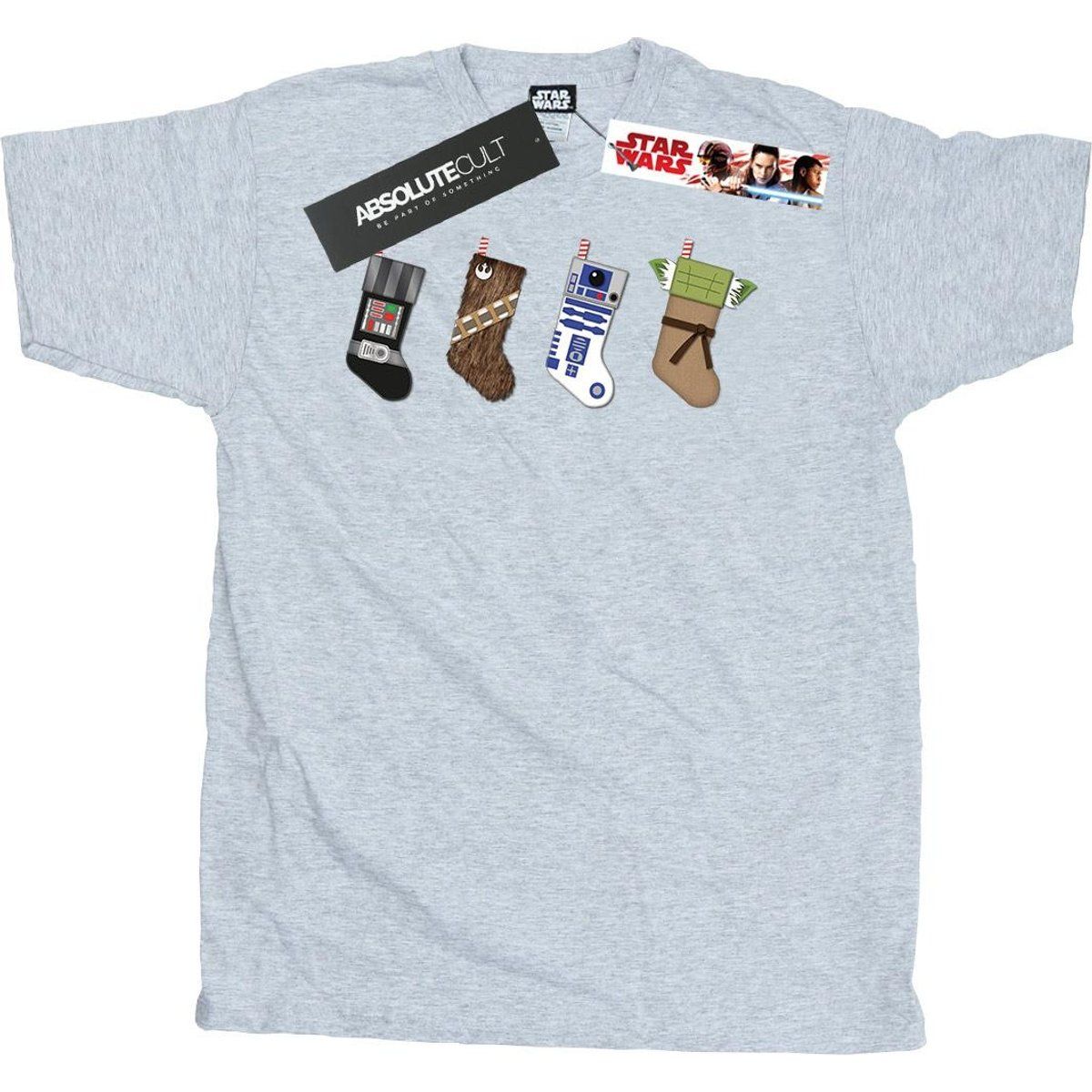 Star Wars Weihnachtsstrümpfe Grafik T-Shirt