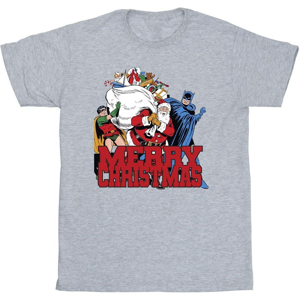 Batman Merry Christmas Grafik T-Shirt