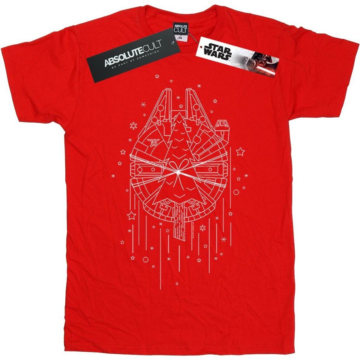 Star Wars - "Millennium Delivery" T-Shirt für Herren (Rot)