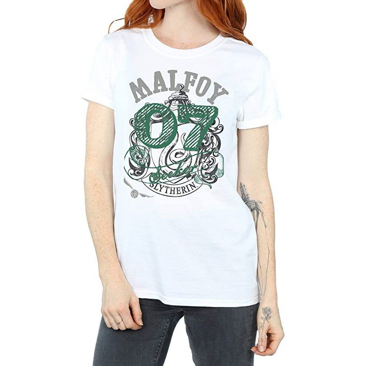 Malfoy Slytherin Grafik T-Shirt