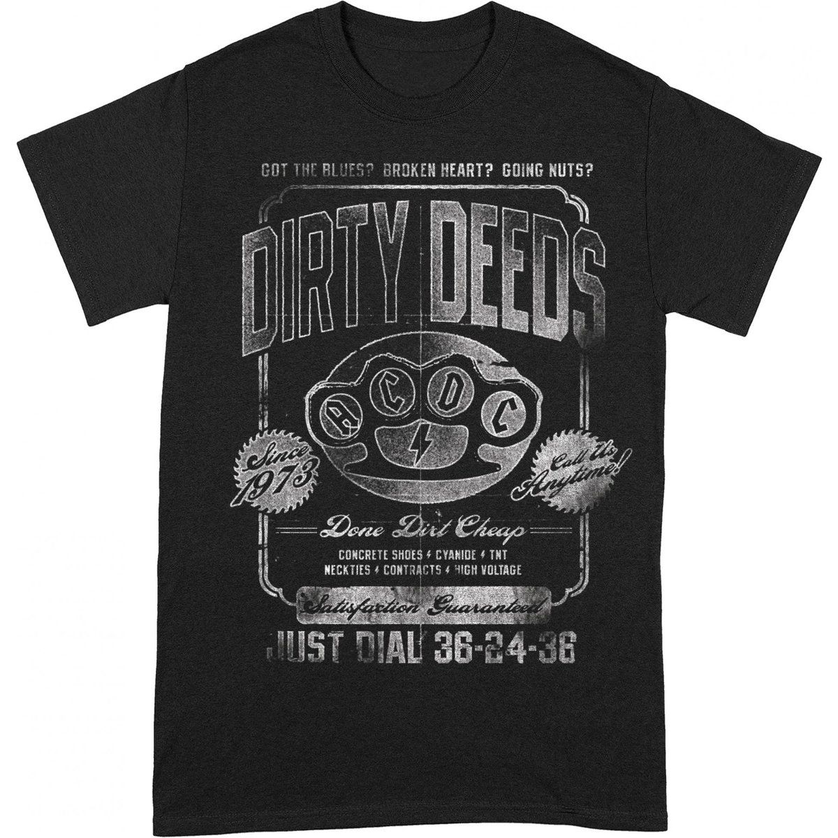Vintage-Grafik-Rockband-T-Shirt