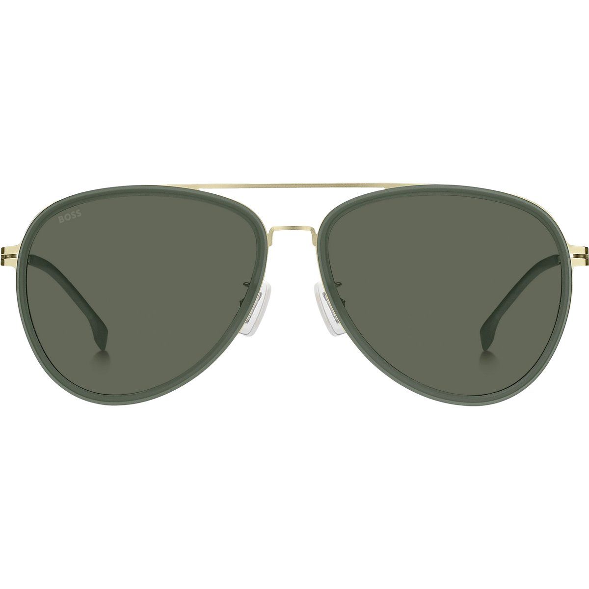 Zeitlose Pilotenbrille mit Doppelsteg