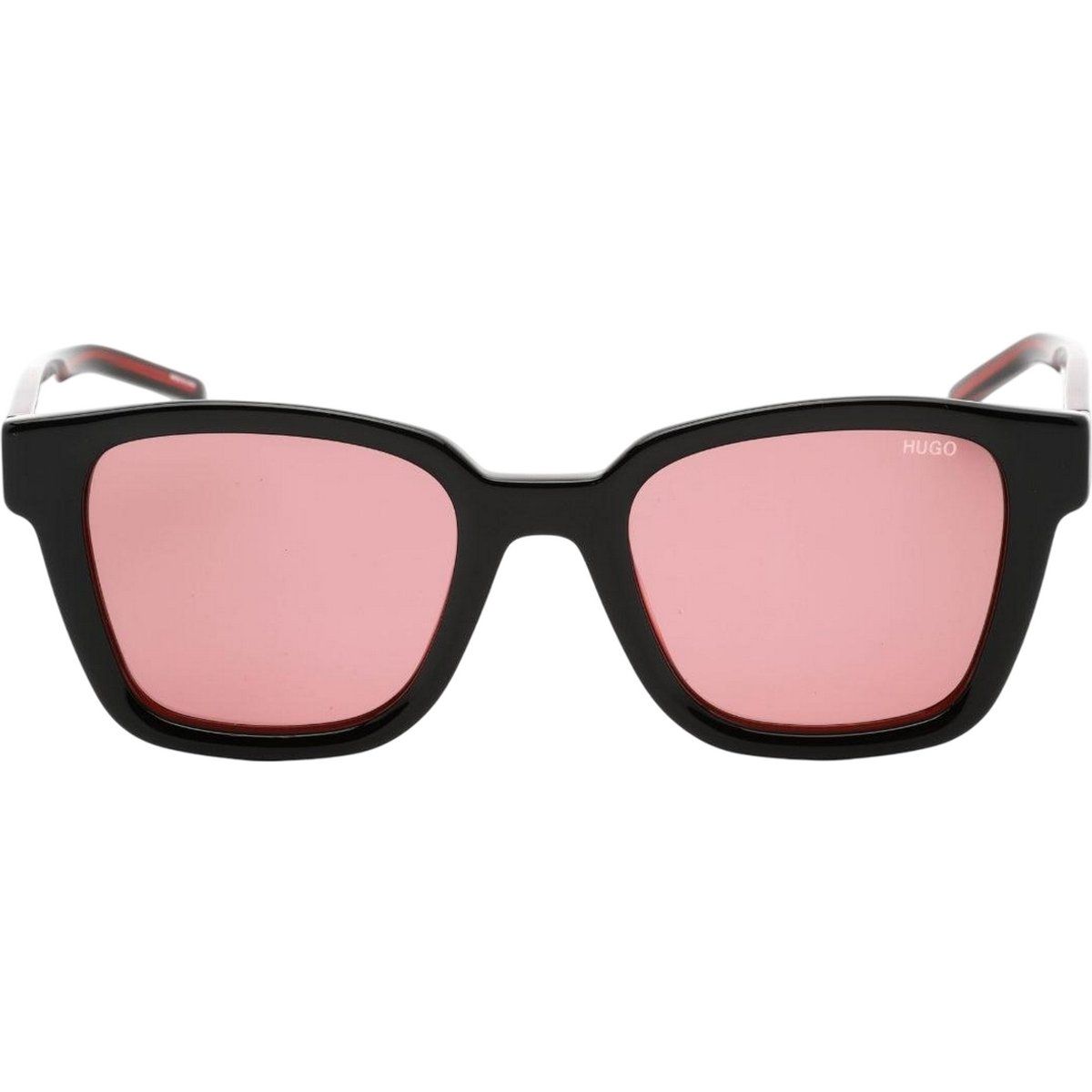 Hugo Boss - Sonnenbrille für Herren, Matt (Burgunderrot/Rot/Schwarz)