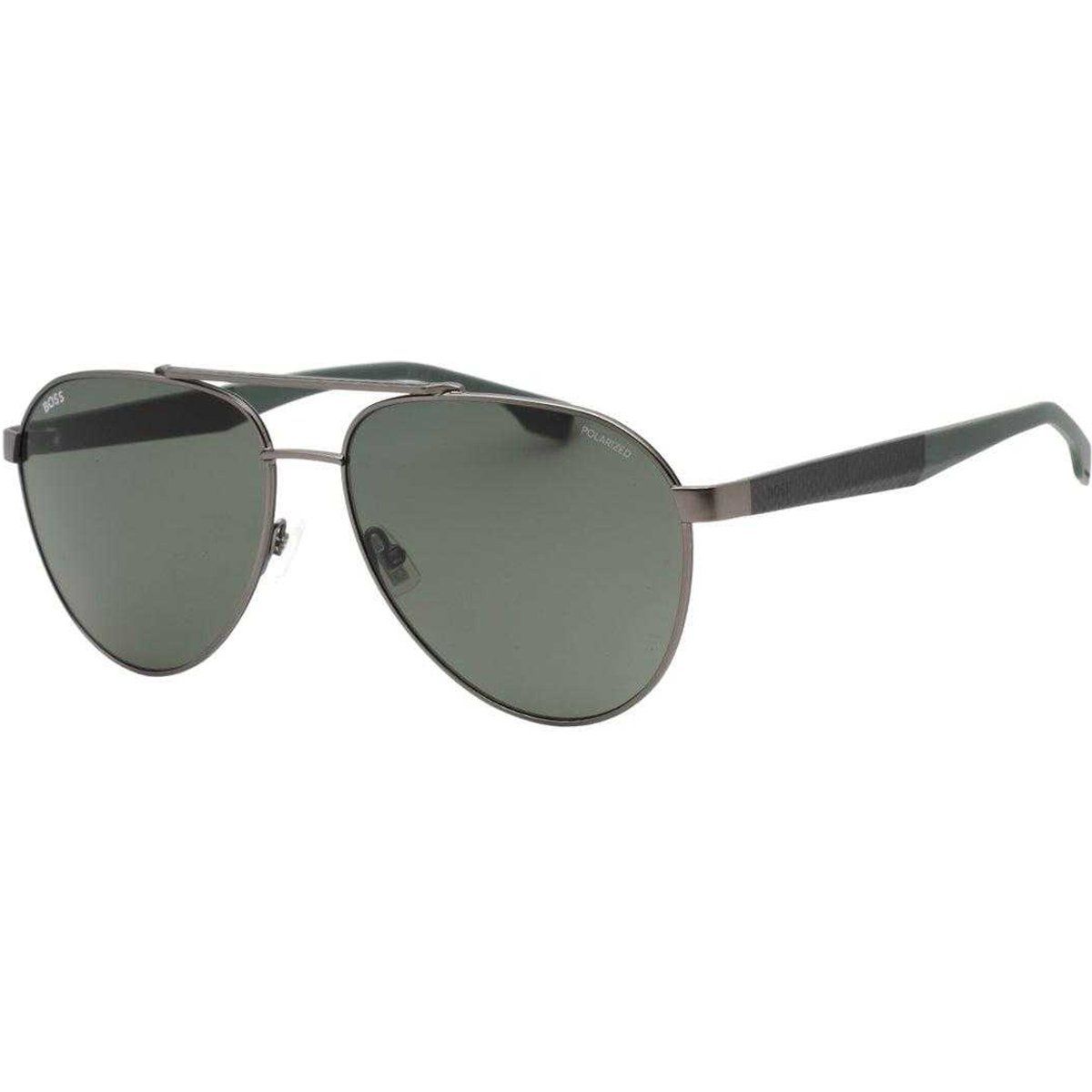 Hugo Boss - Matt-Sonnenbrille für Herren (Dunkles Ruthenium)