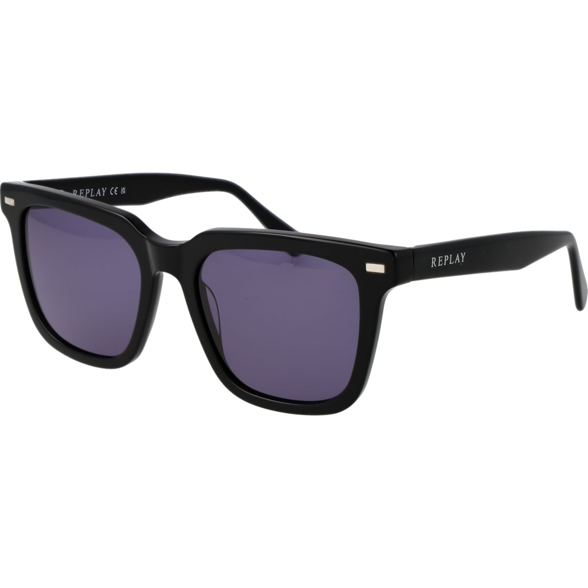 Quadratische Unisex-Sonnenbrille
