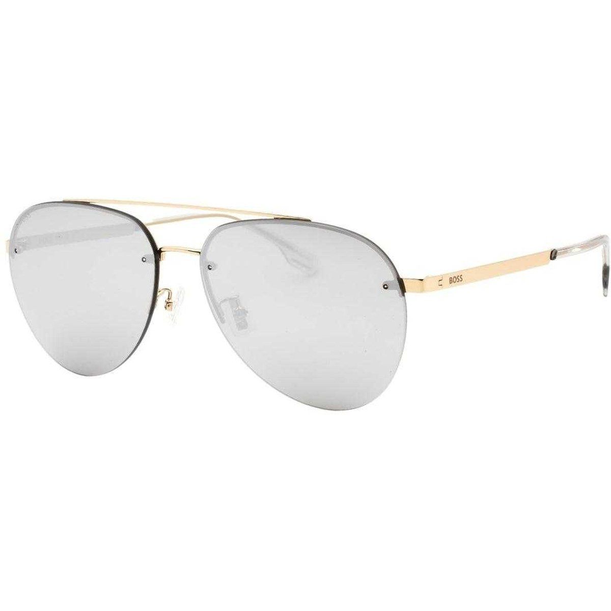 Moderne randlose verspiegelte Pilotenbrille