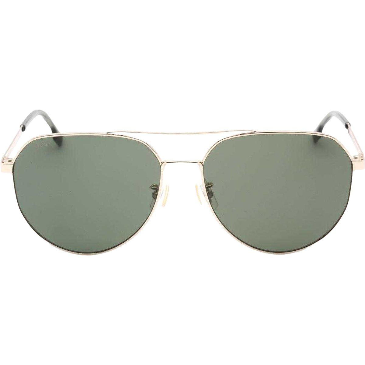 Hugo Boss - "1473 0J5G" Pilotenjacke-Sonnenbrille für Herren (Grün/Gold)