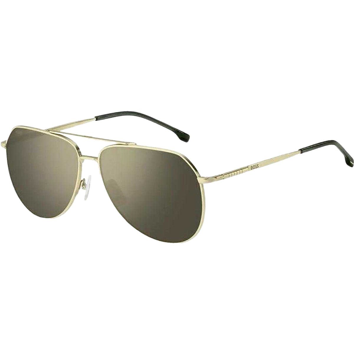 Hugo Boss - "Antireflex" Sonnenbrille für Herren, Metall (Gold)