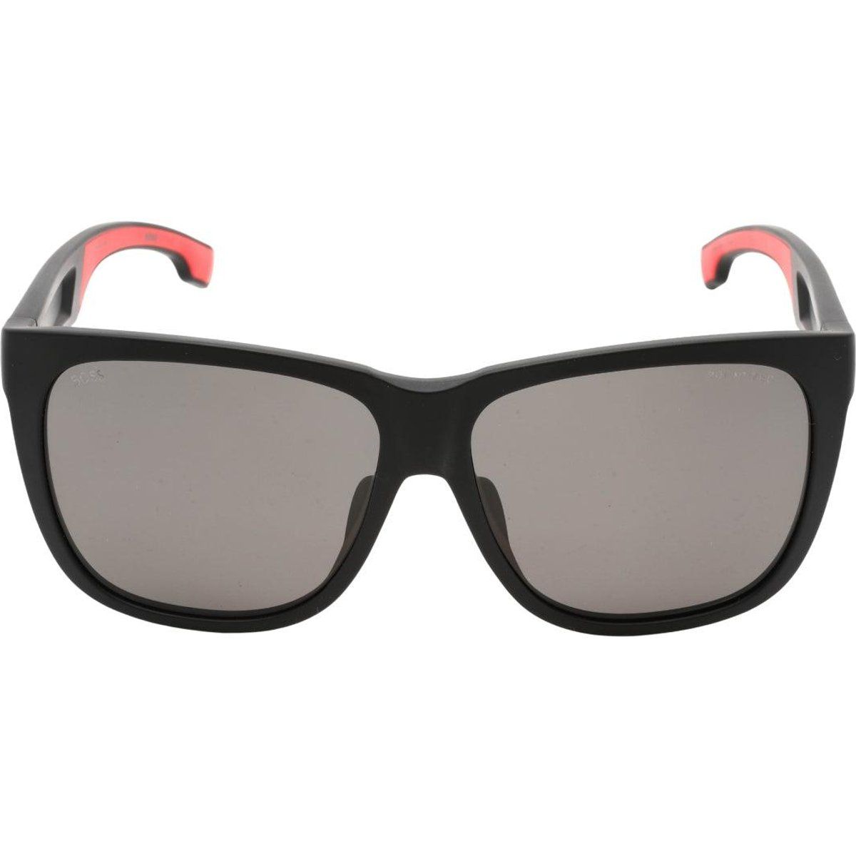 Hugo Boss - Sonnenbrille für Herren (Schwarz/Rot)