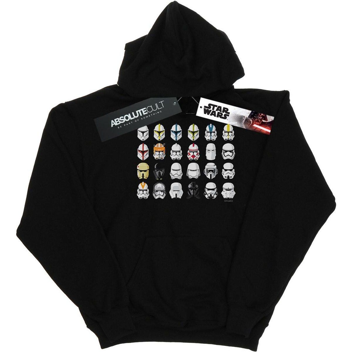 Star Wars - "Troopers" Kapuzenpullover für Herren (Schwarz)