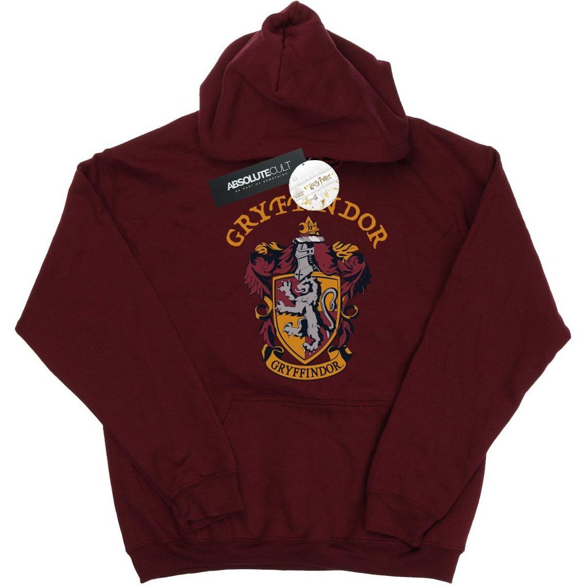 Harry Potter - "Gryffindor" Kapuzenpullover für Herren (Burgunderrot)