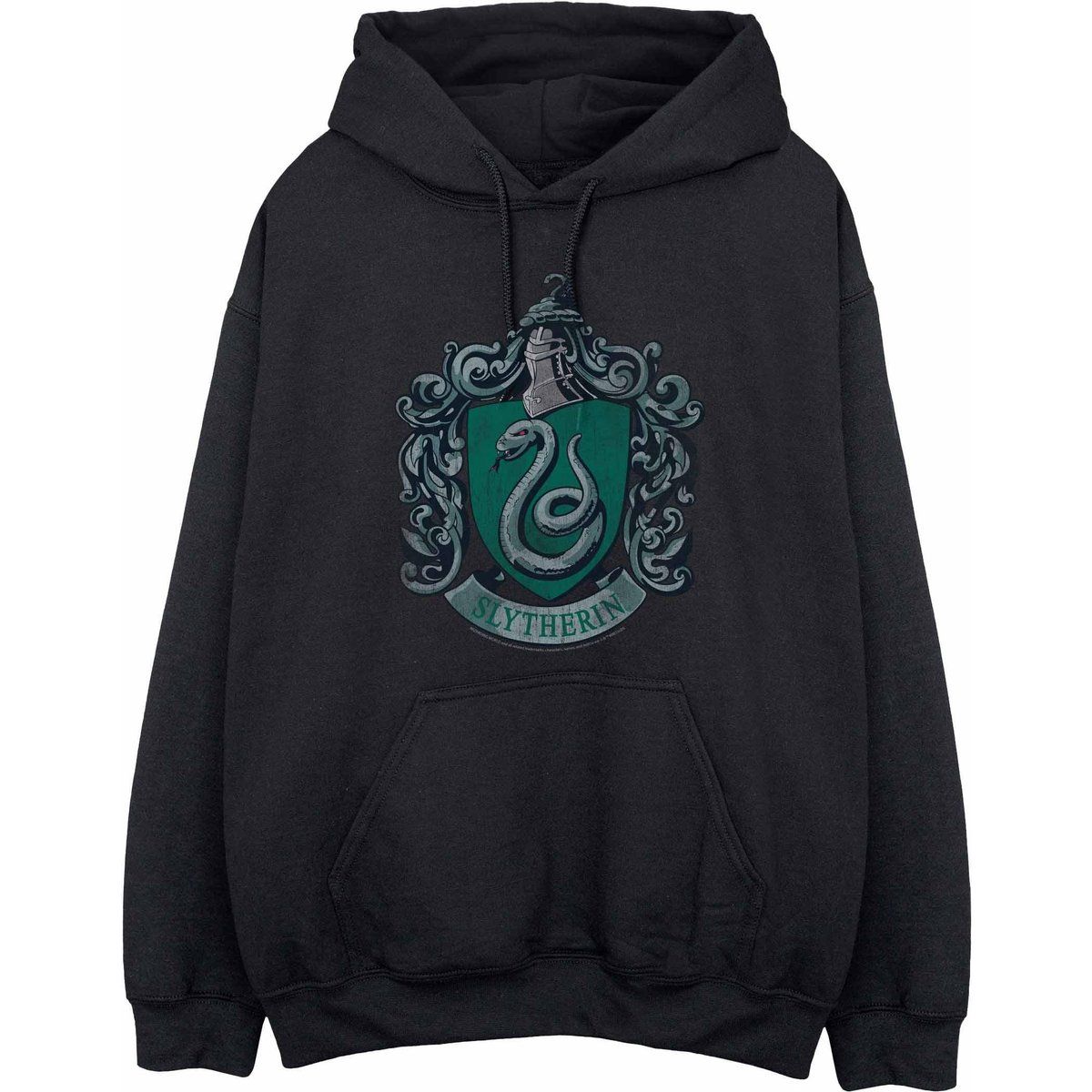 Slytherin Wappen Kapuzenpullover