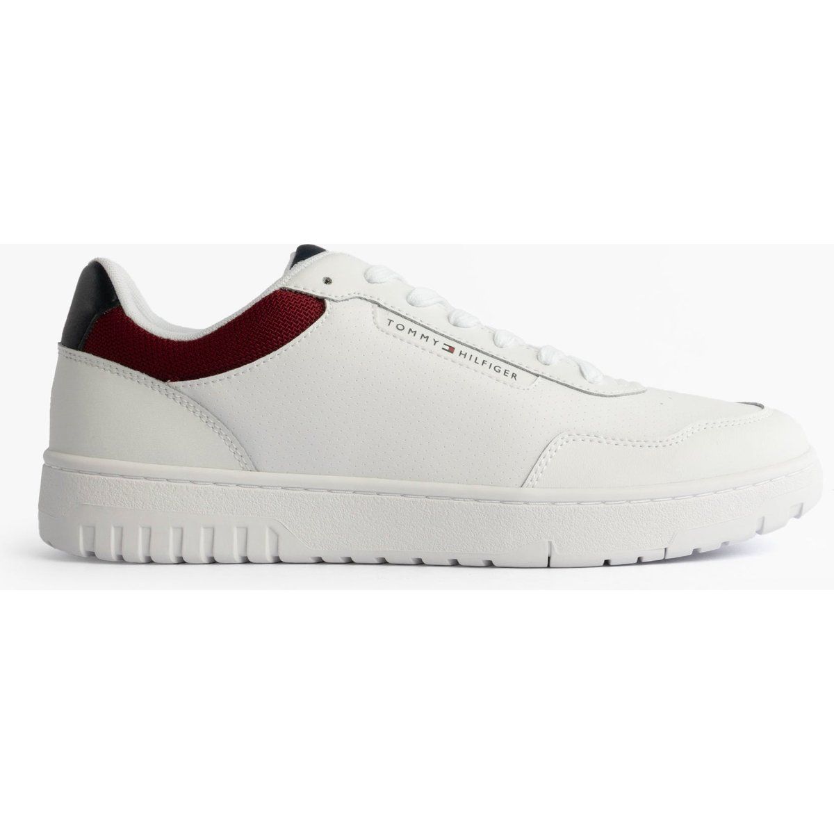 Low Profile Leder Court Sneakers