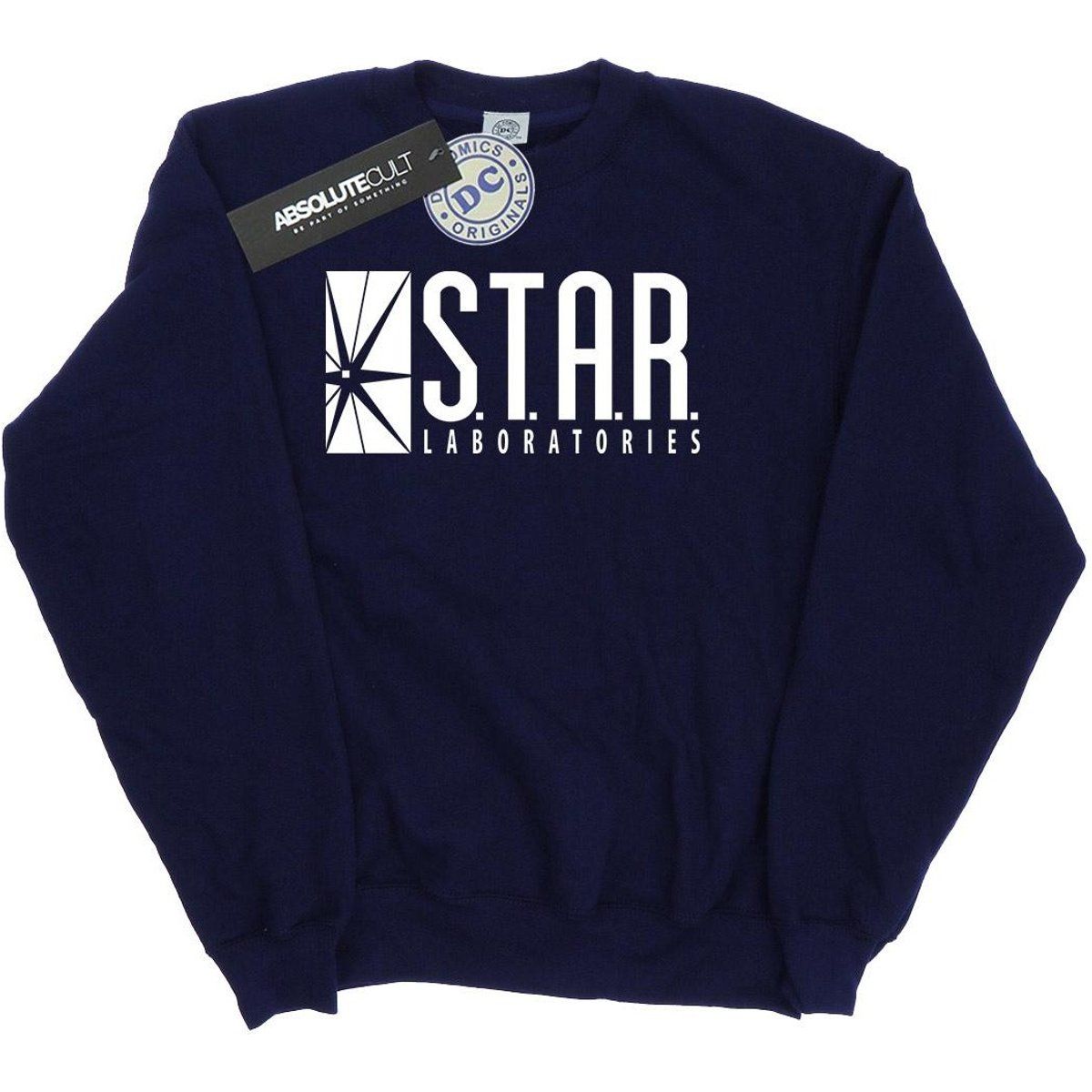 Sweatshirt mit STAR Labs Grafikprint
