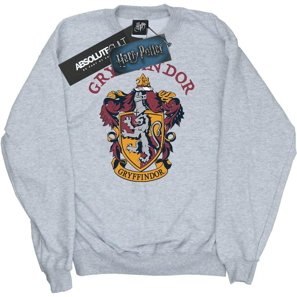Graues Gryffindor Wappen Sweatshirt