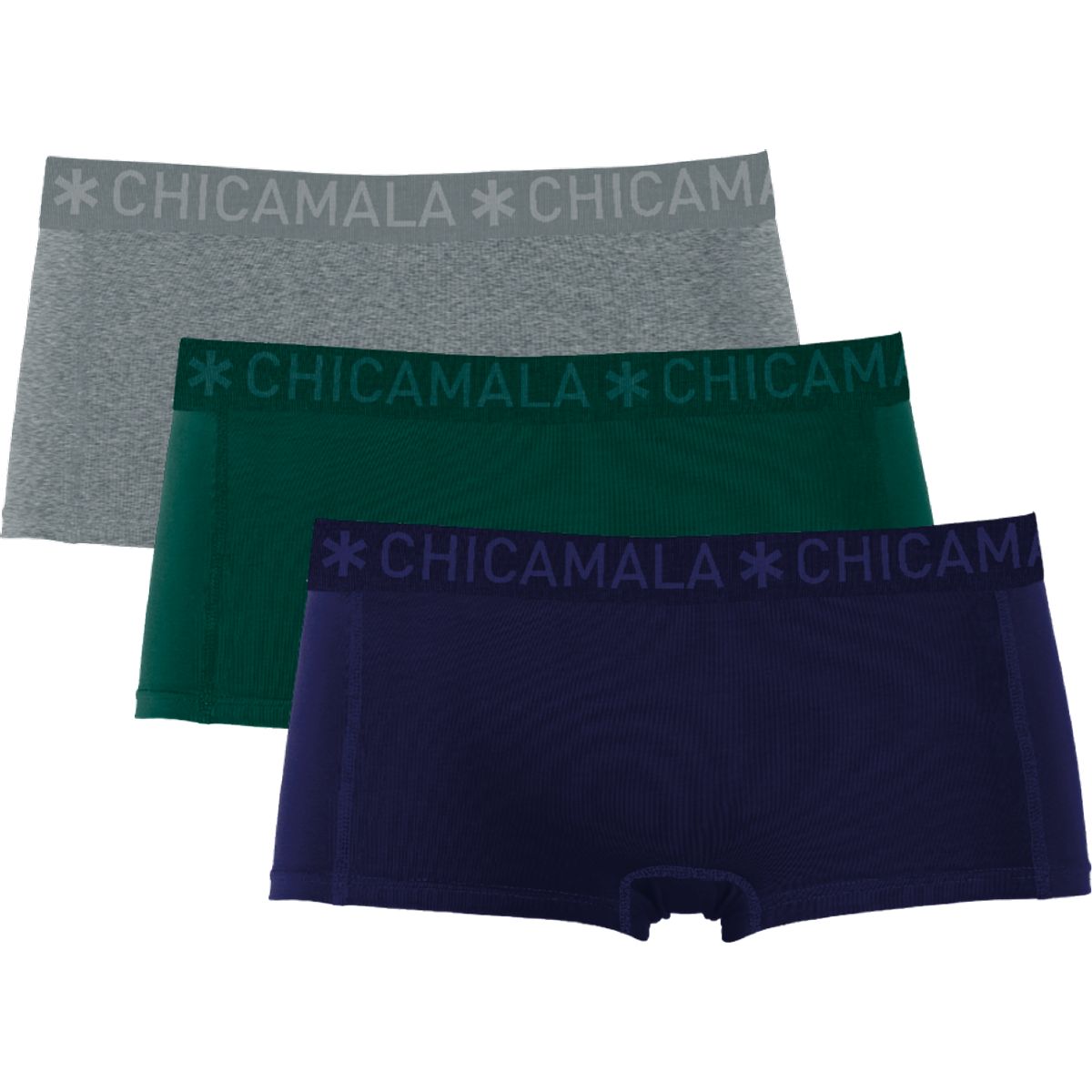 Chicamala Boxer – 3er-Pack – Unterwäsche für Mädchen