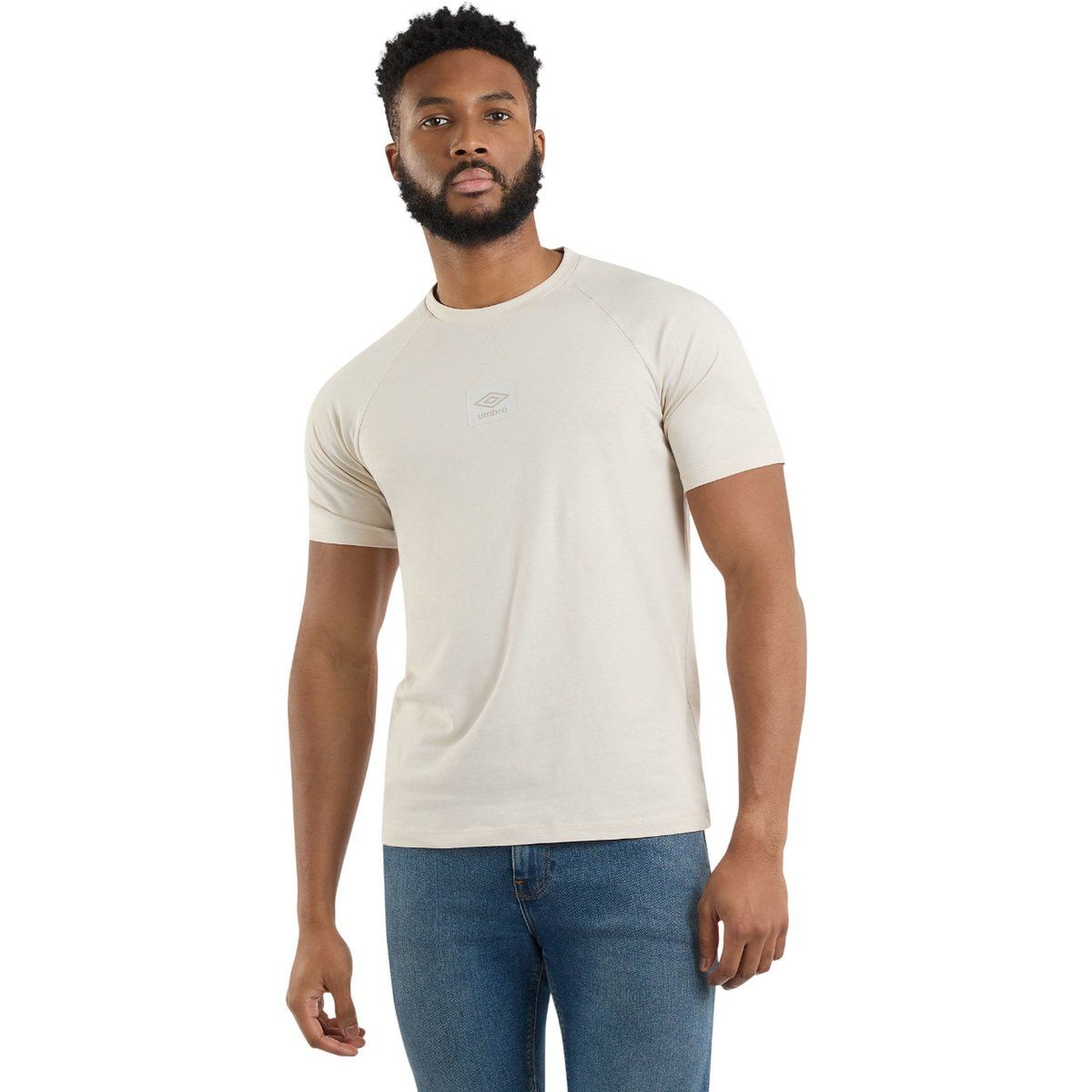 Lässiges Kurzarm-T-Shirt mit Rundhalsausschnitt