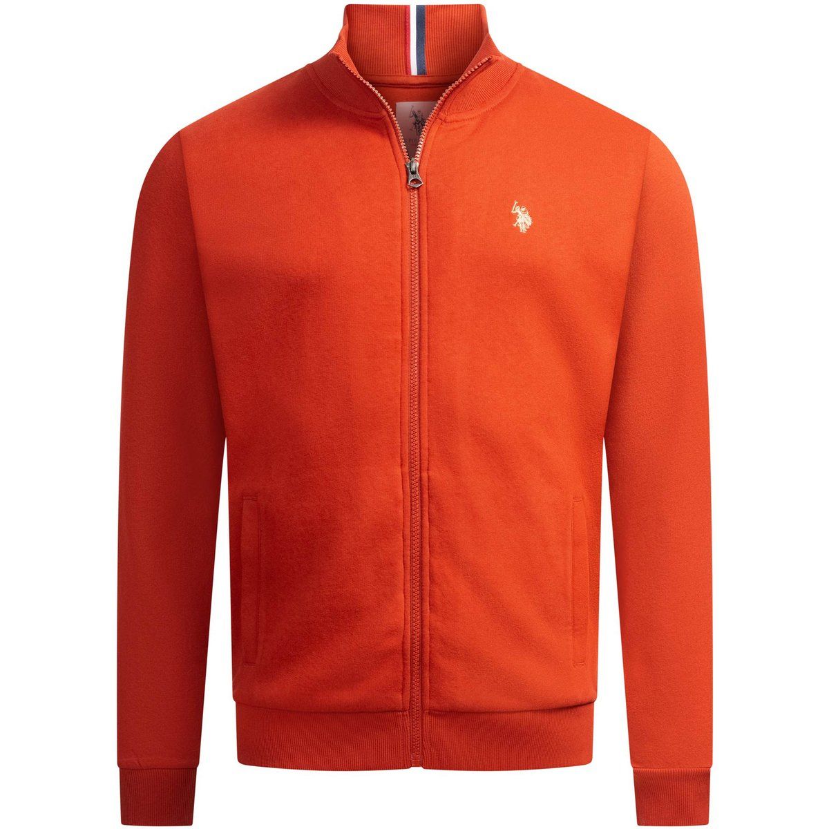 Sportliche Sweatjacke aus Baumwollmischung