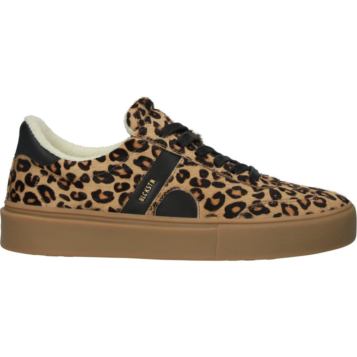 Damen Leopardenmuster Low-Top Sneaker