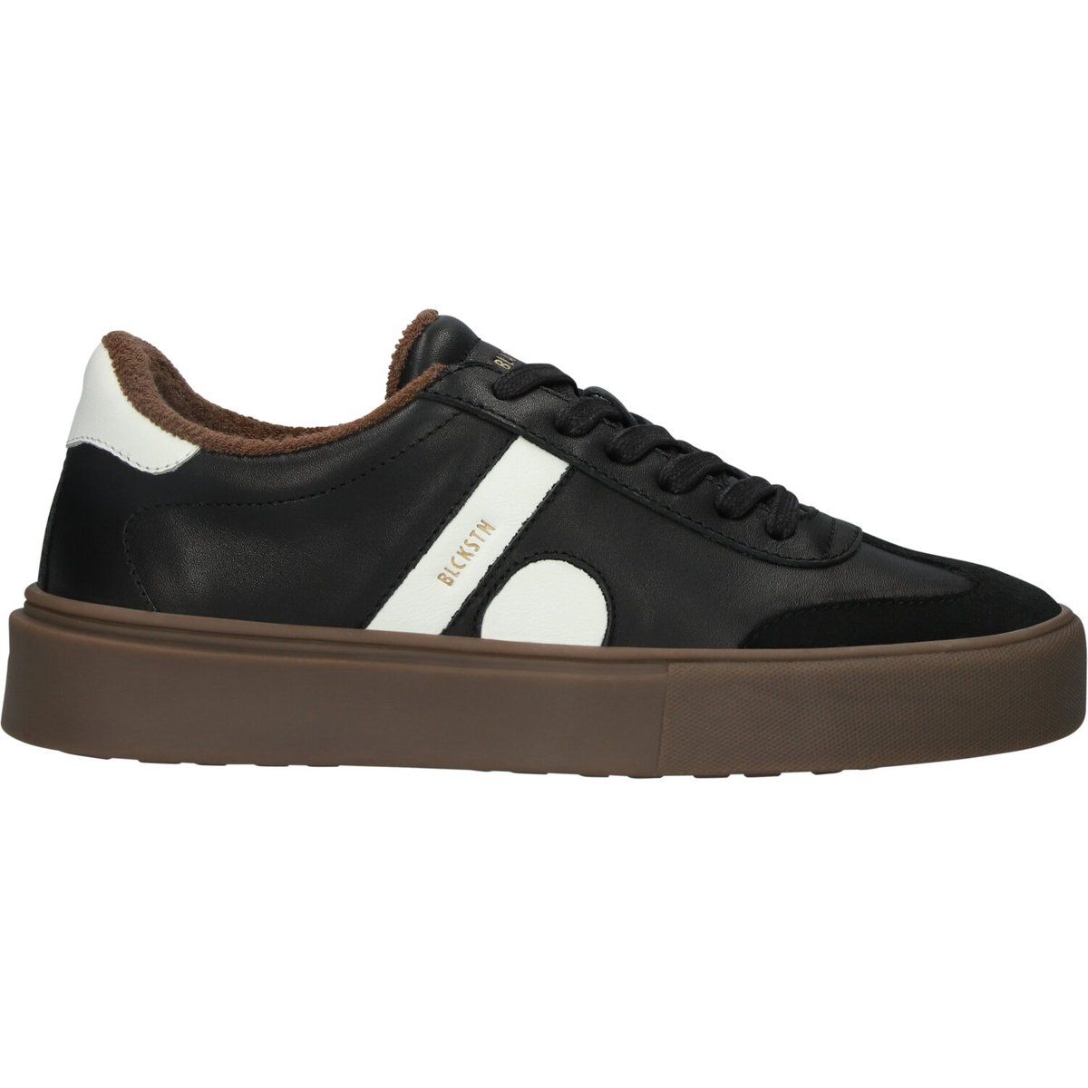 Leder Retro Plateau Sneaker