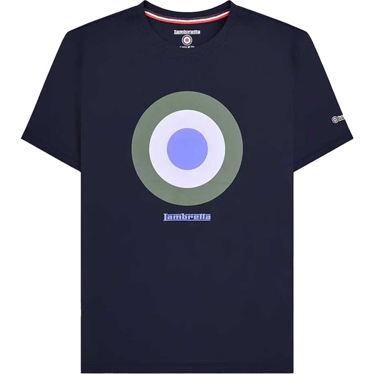 Grafik-T-Shirt mit Zielscheiben-Logo