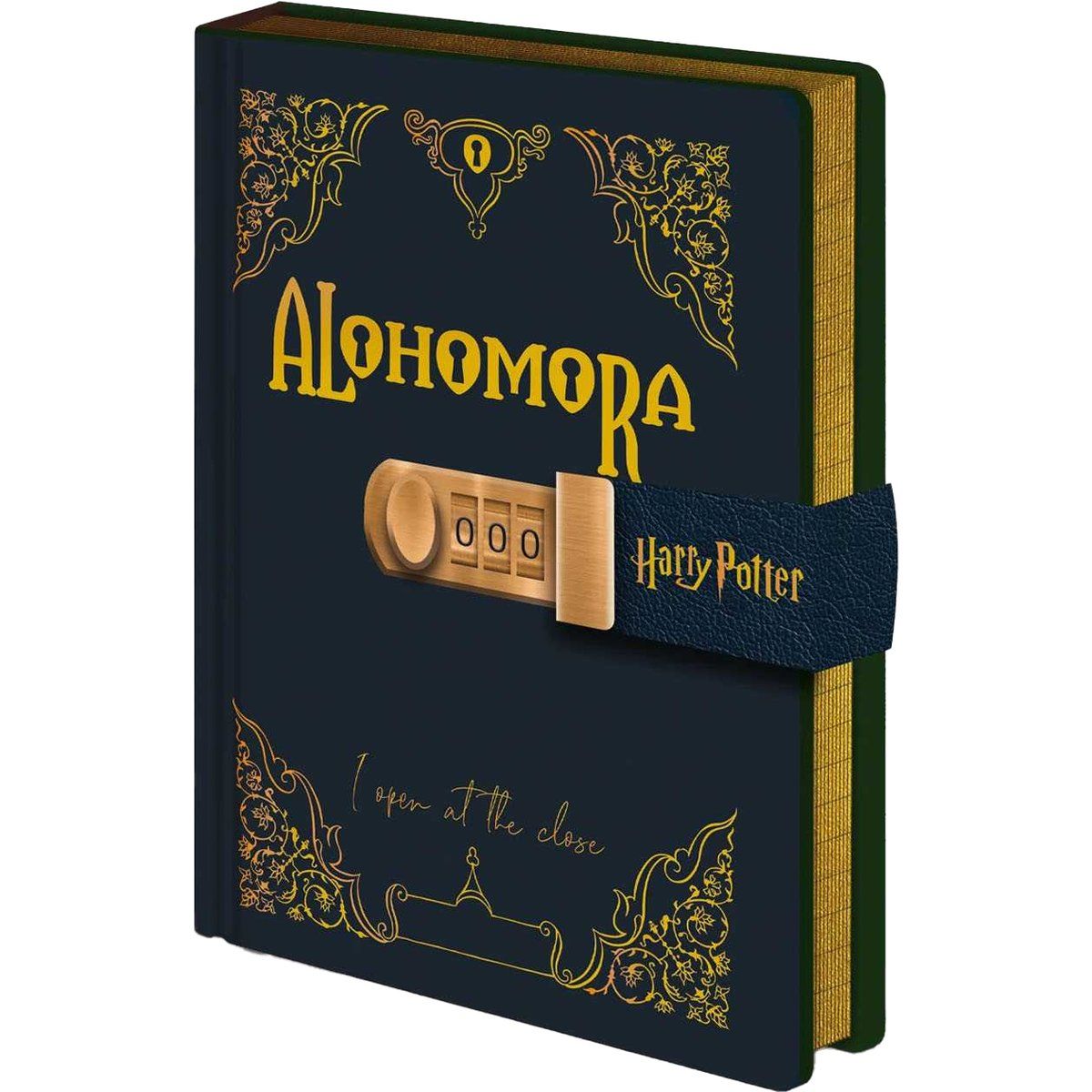 Harry Potter Alohomora Verschließbares Tagebuch