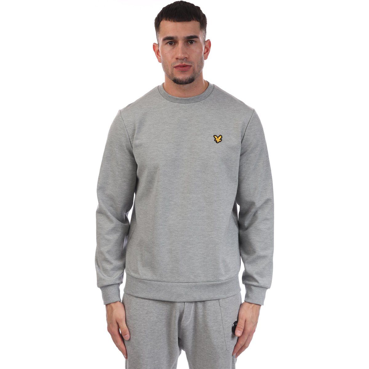 Klassisches Herren Sweatshirt mit Rundhalsausschnitt