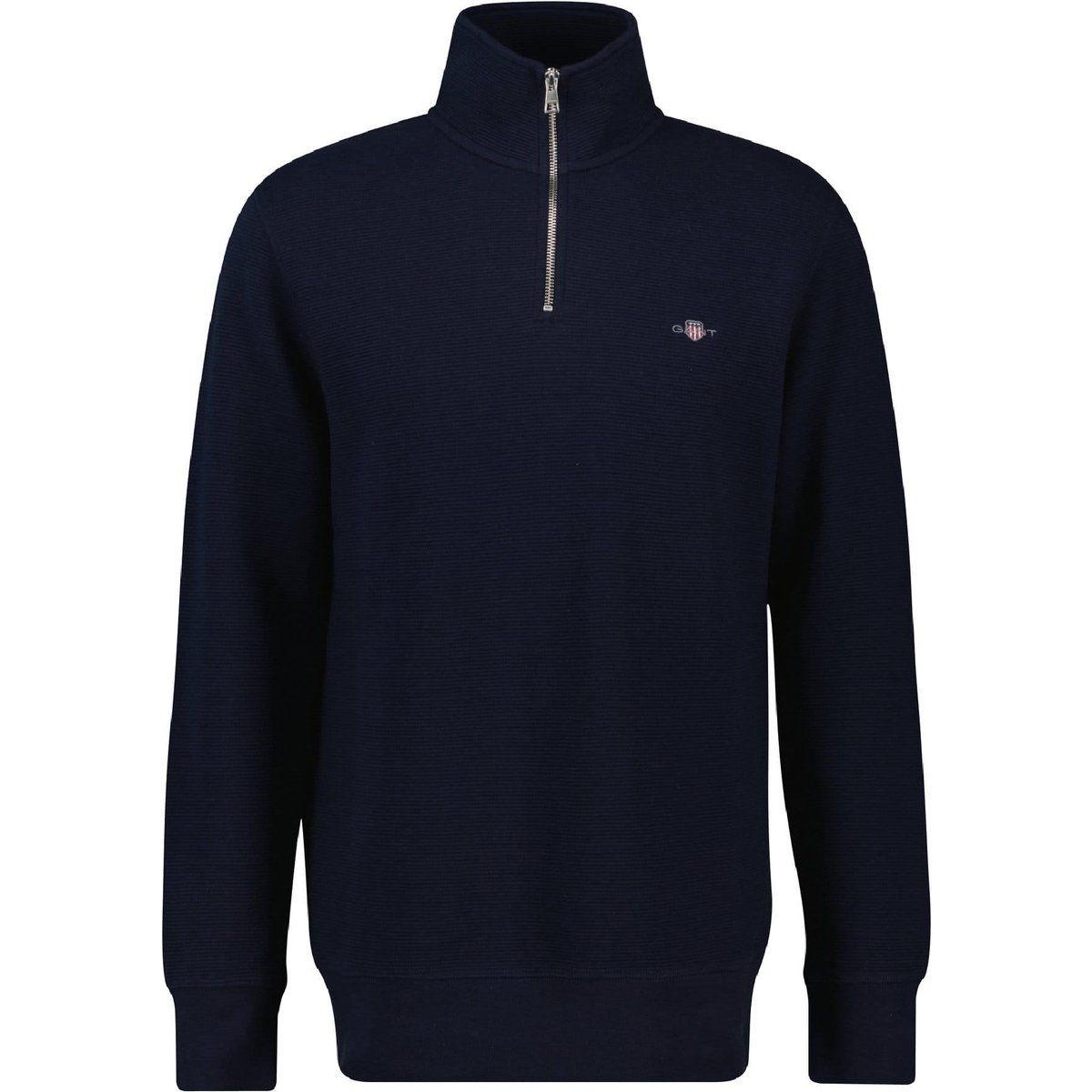 Herren Sweatshirt mit halbem Reißverschluss