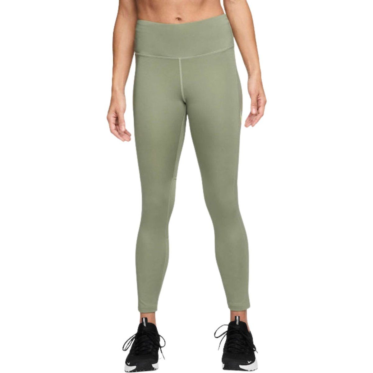 Damen 7/8 Laufleggings mit mittelhohem Bund