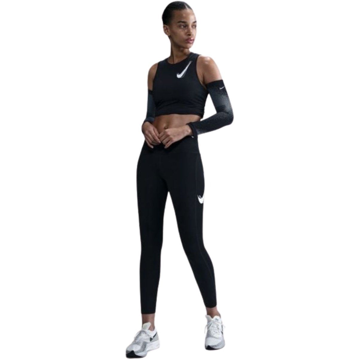 7/8-Aktivleggings mit hohem Bund