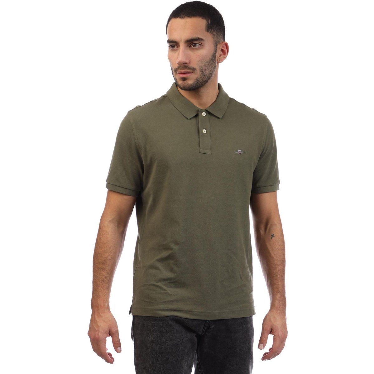 Herren Piqué Poloshirt mit regulärer Passform