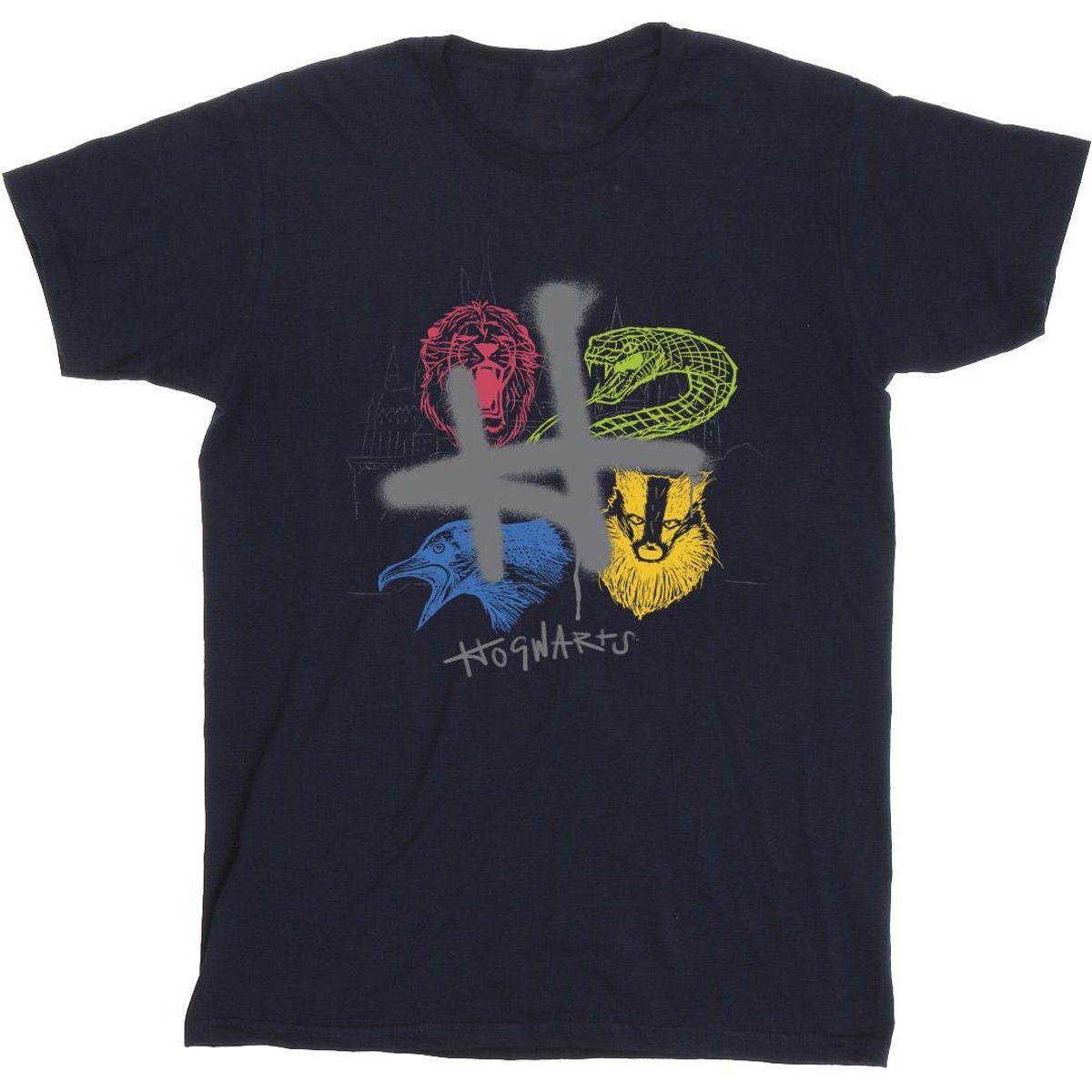 Harry Potter - T-Shirt für Herren (Marineblau)