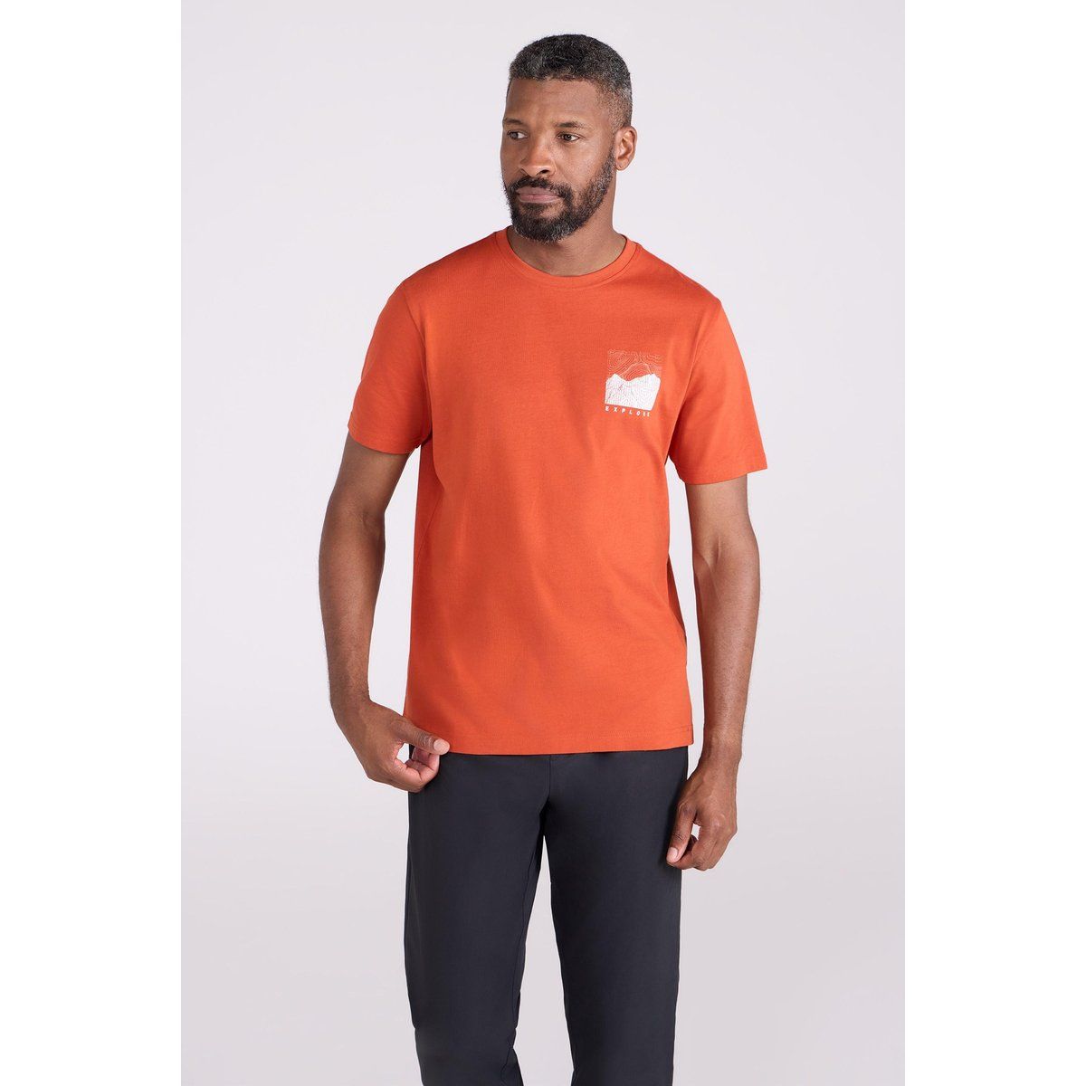 Herren T-Shirt aus Bio-Baumwolle mit Grafikprint