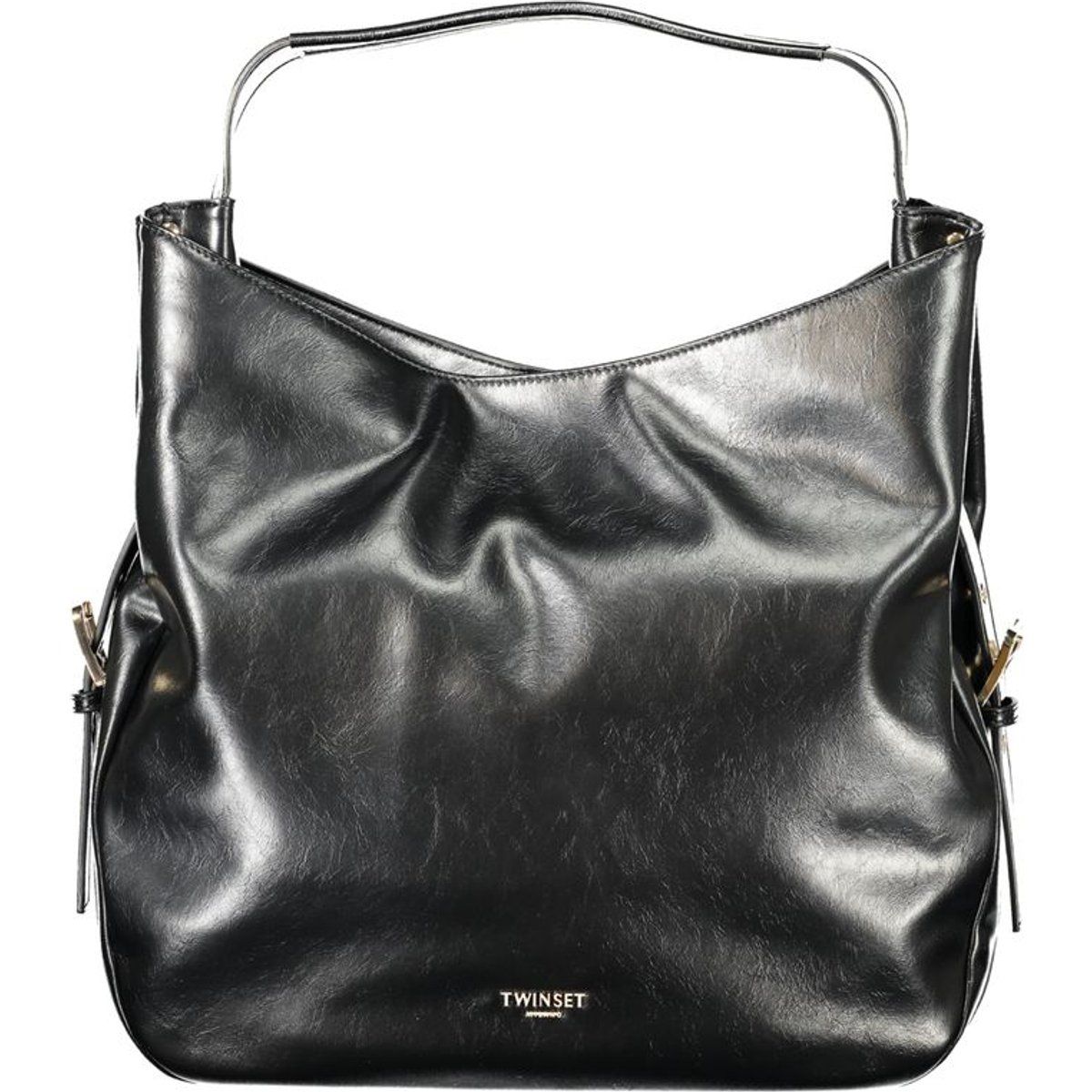 Elegante Schultertasche mit Metallgriff