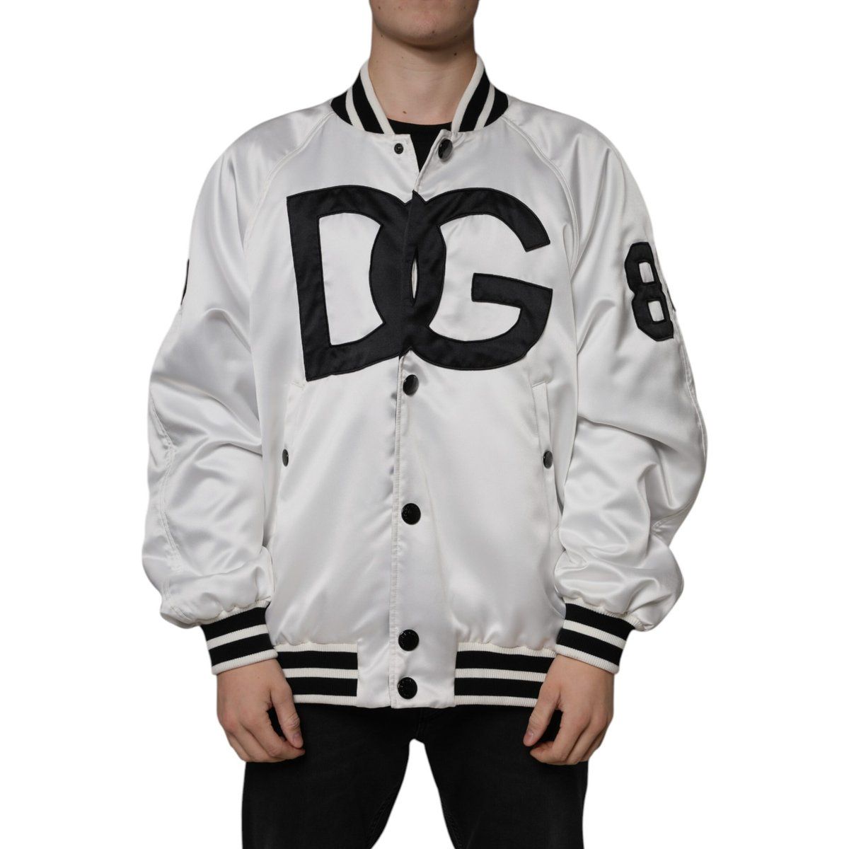 Dg Varsity Satin Bomberjacke
