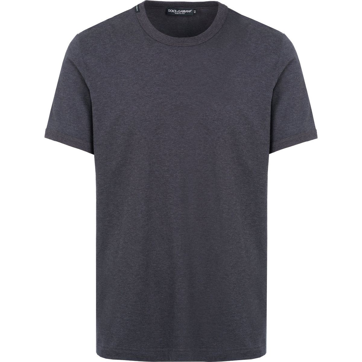 Klassisches Baumwoll-T-Shirt mit Rundhalsausschnitt